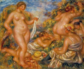 Badende Pierre Auguste Renoir Ölgemälde